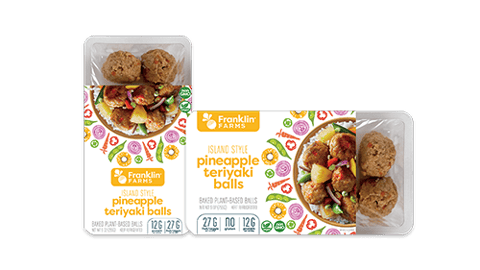 Franklin Farms Pineapple Teriyaki Balls Teaser