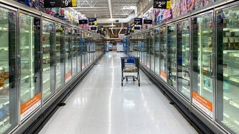 Frozen aisle