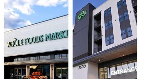 Whole Foods Mass and Ariz storefronts