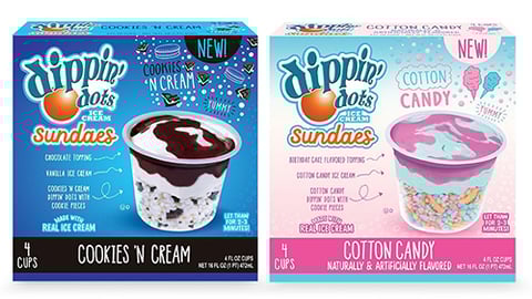 Dippin' Dots Ice Cream Sundaes Teaser
