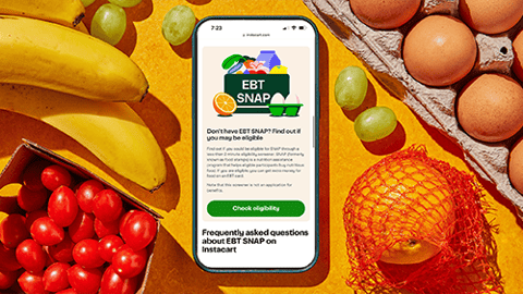 Instacart SNAP Eligibility Tool Teaser