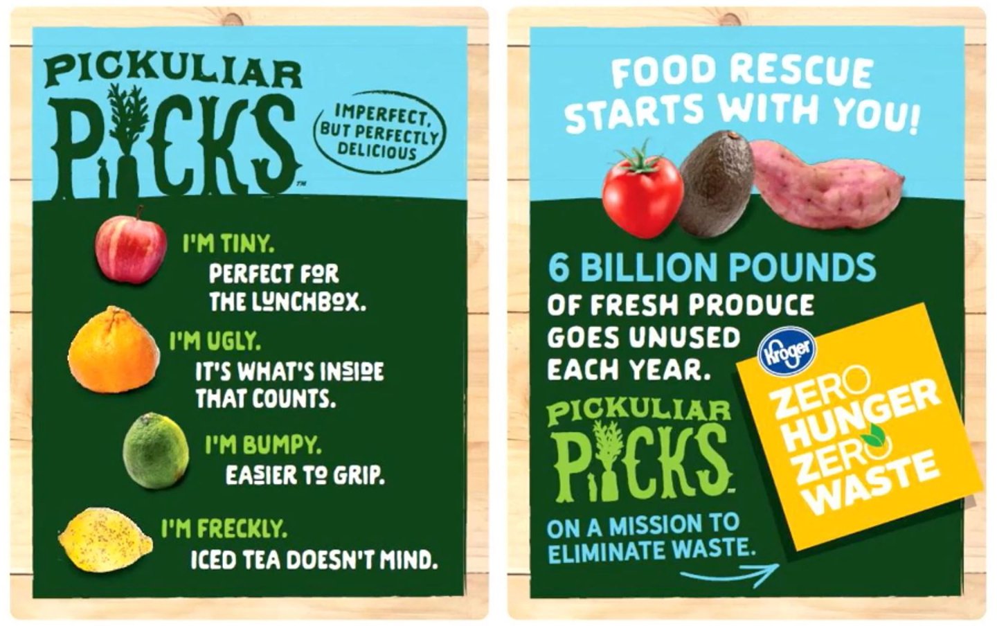 Kroger Seeks to Reduce Food Waste Via New Imperfect Produce Program Pickuliar Picks