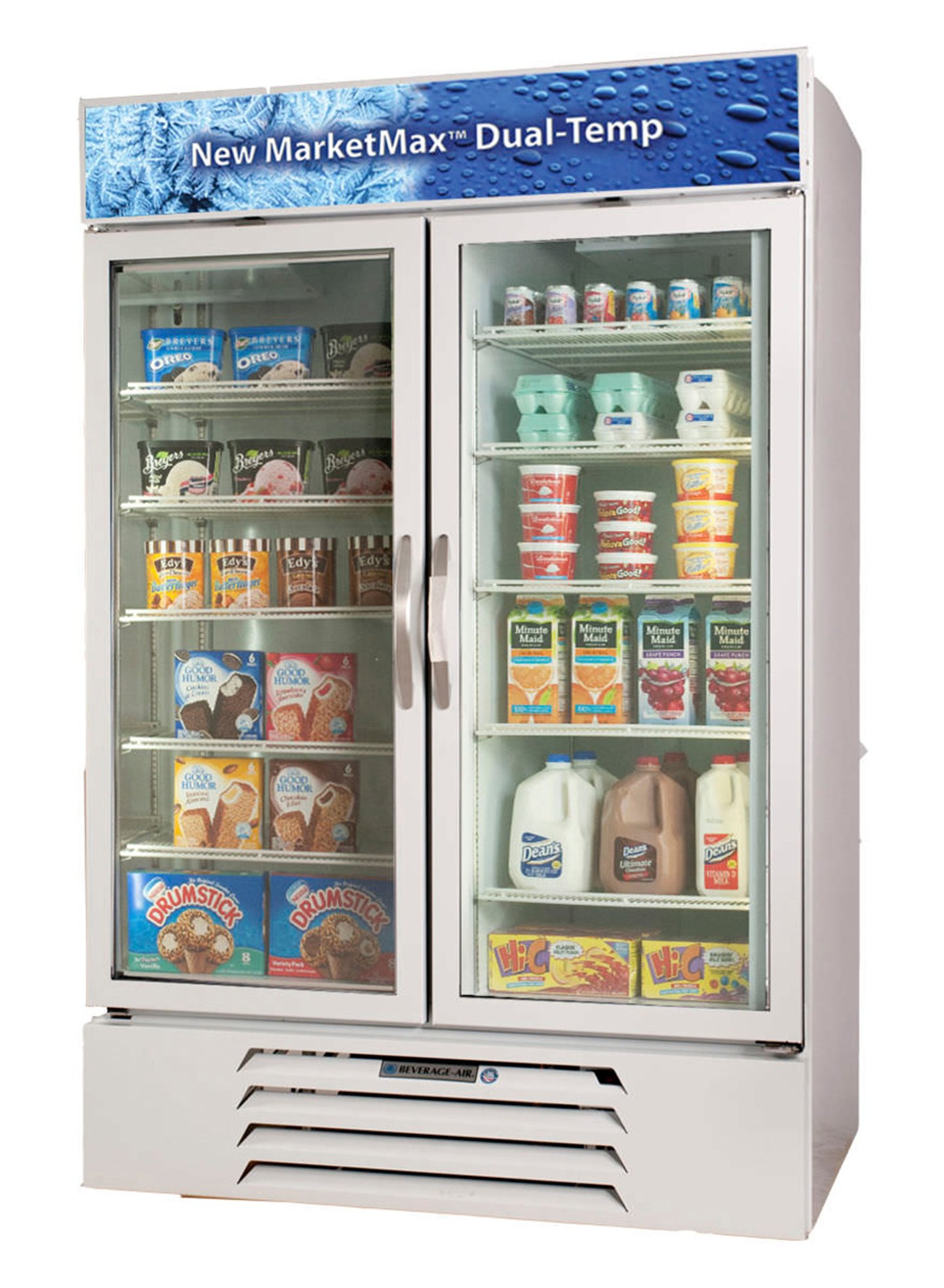 Merchandising Refrigerated and Frozen Foods Together