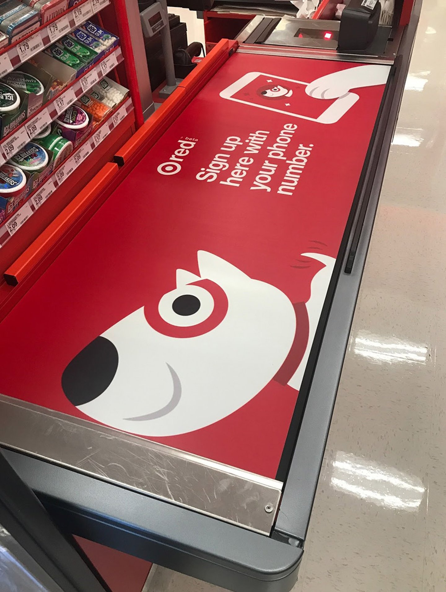 Target Installs Conveyor Belt Advertising at 1,000th Store