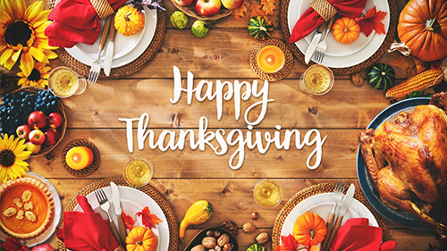 Happy Thanksgiving from Progressive Grocer