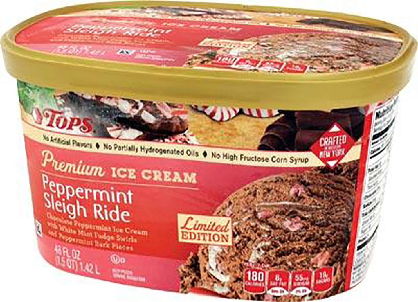 Tops Touts Revamped Ice Cream Line