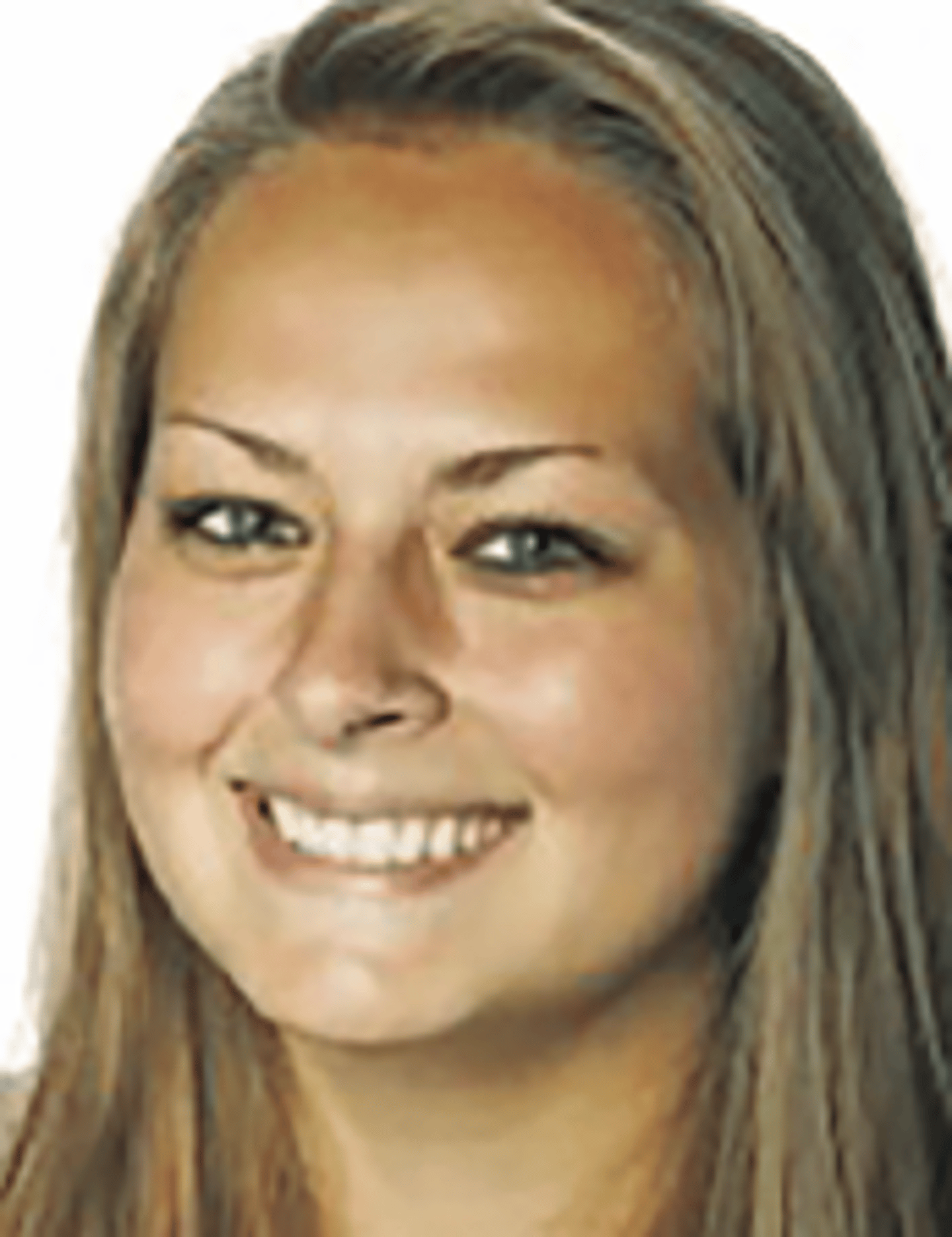 a close up of a woman who is smiling at the camera