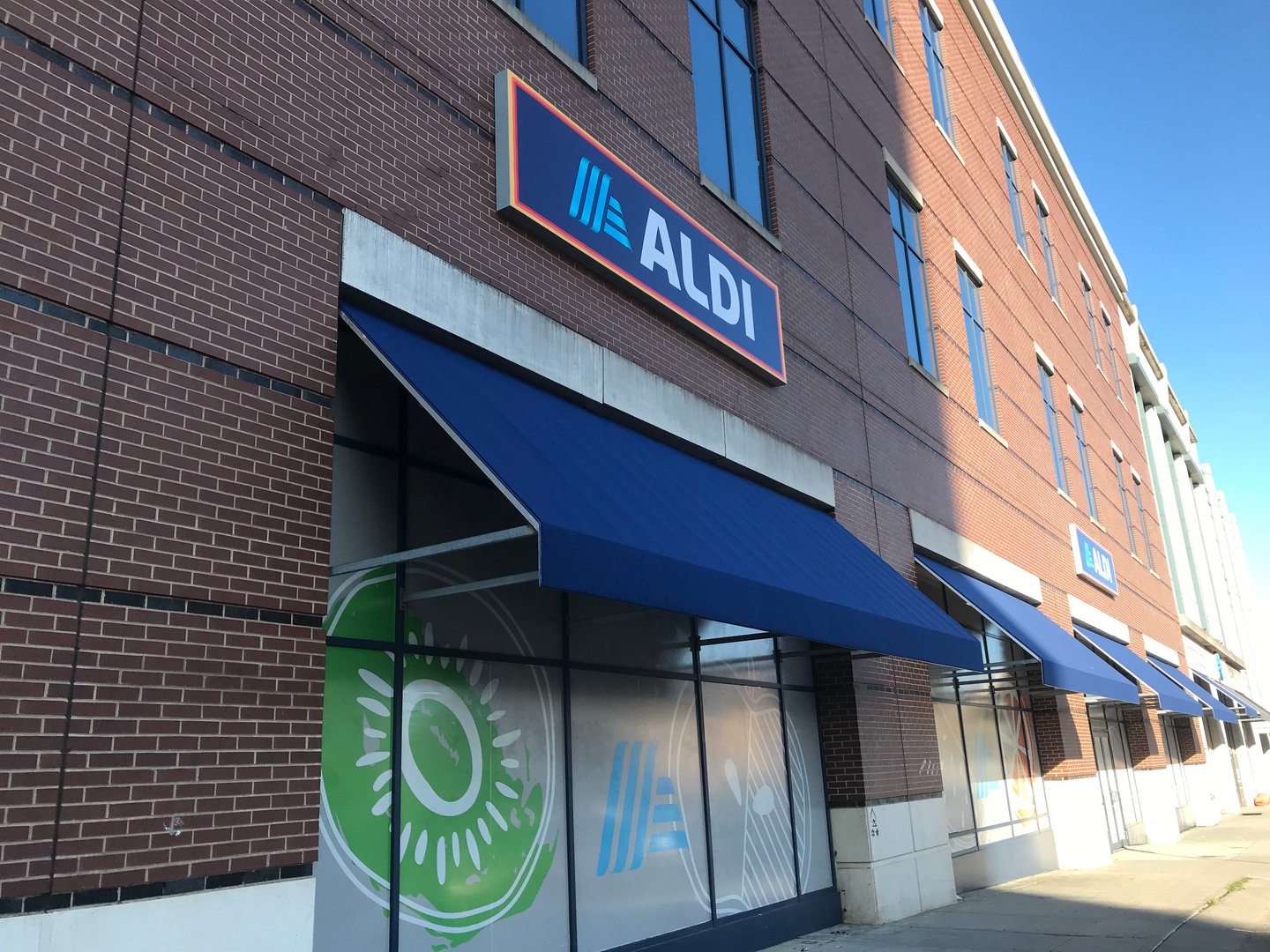 Aldi at 1628 Flatbush Avenue, Brooklyn, N.Y.