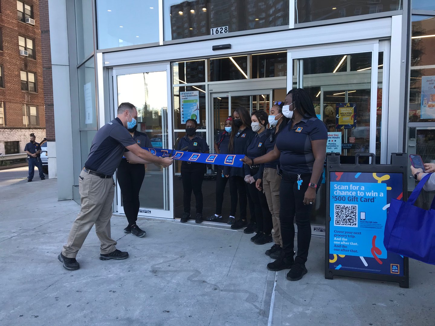 Aldi at 1628 Flatbush Avenue, Brooklyn, N.Y.