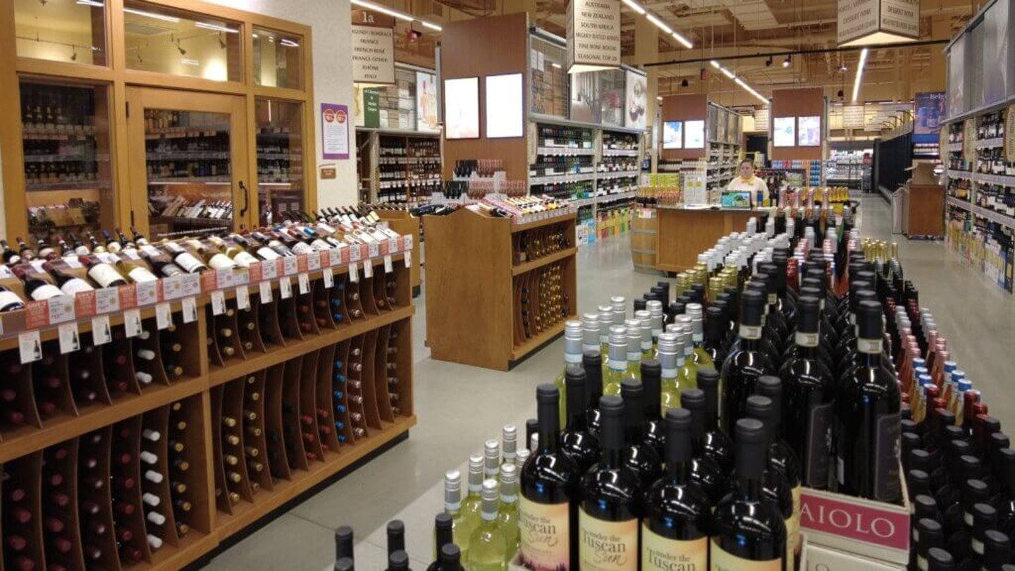 Wegmans Reston wine