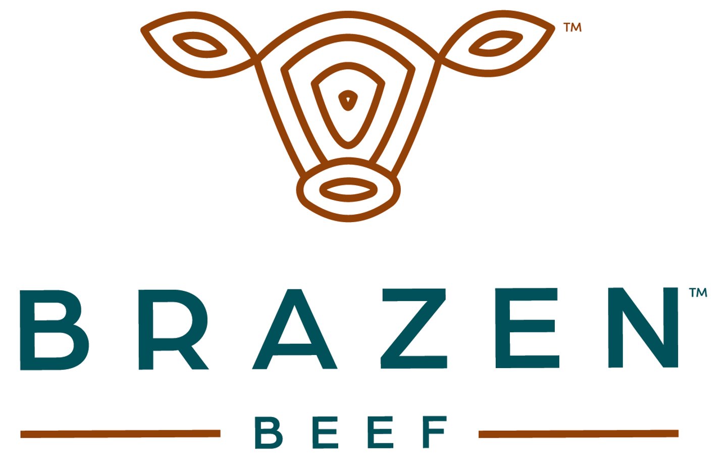 Brazen beef logo