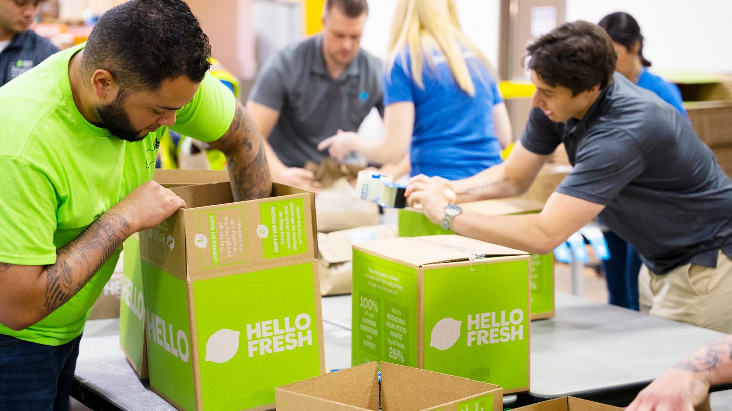 HelloFresh donations