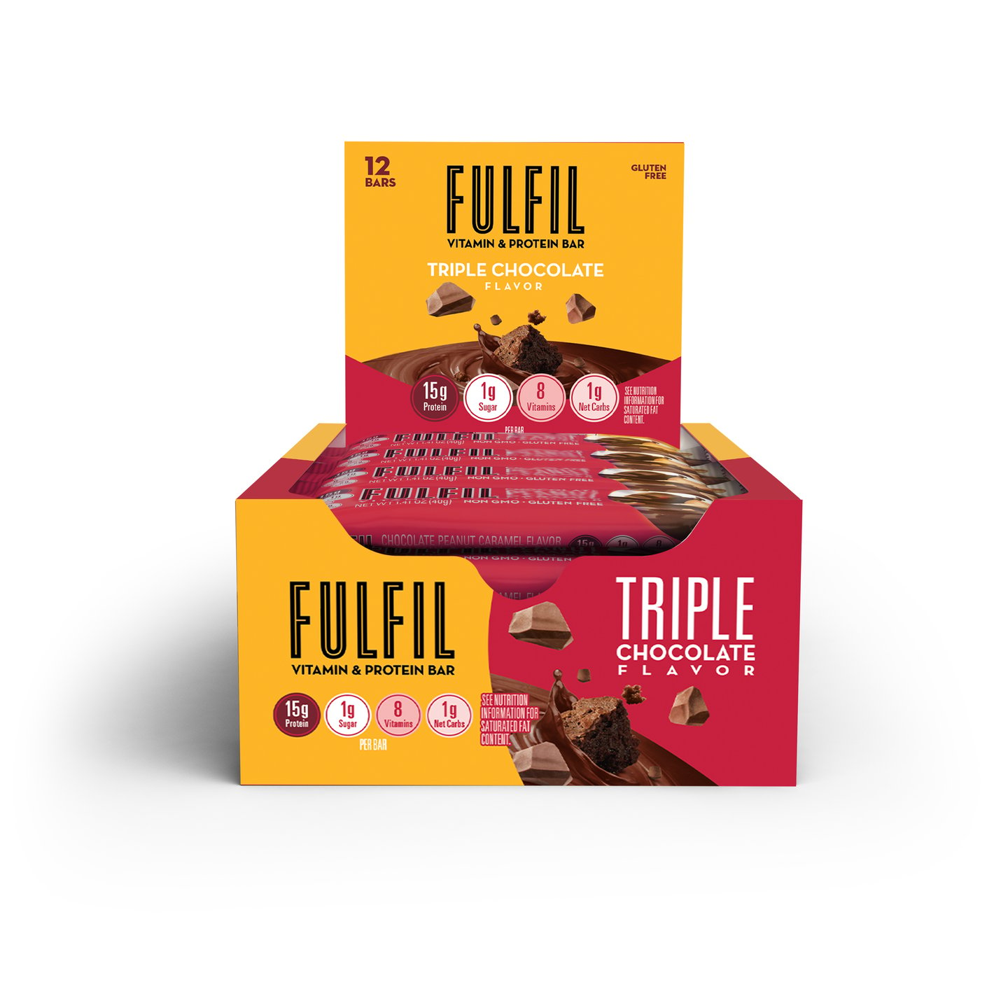 Fulfil Nutrition Triple Chocolate Bars Main Image