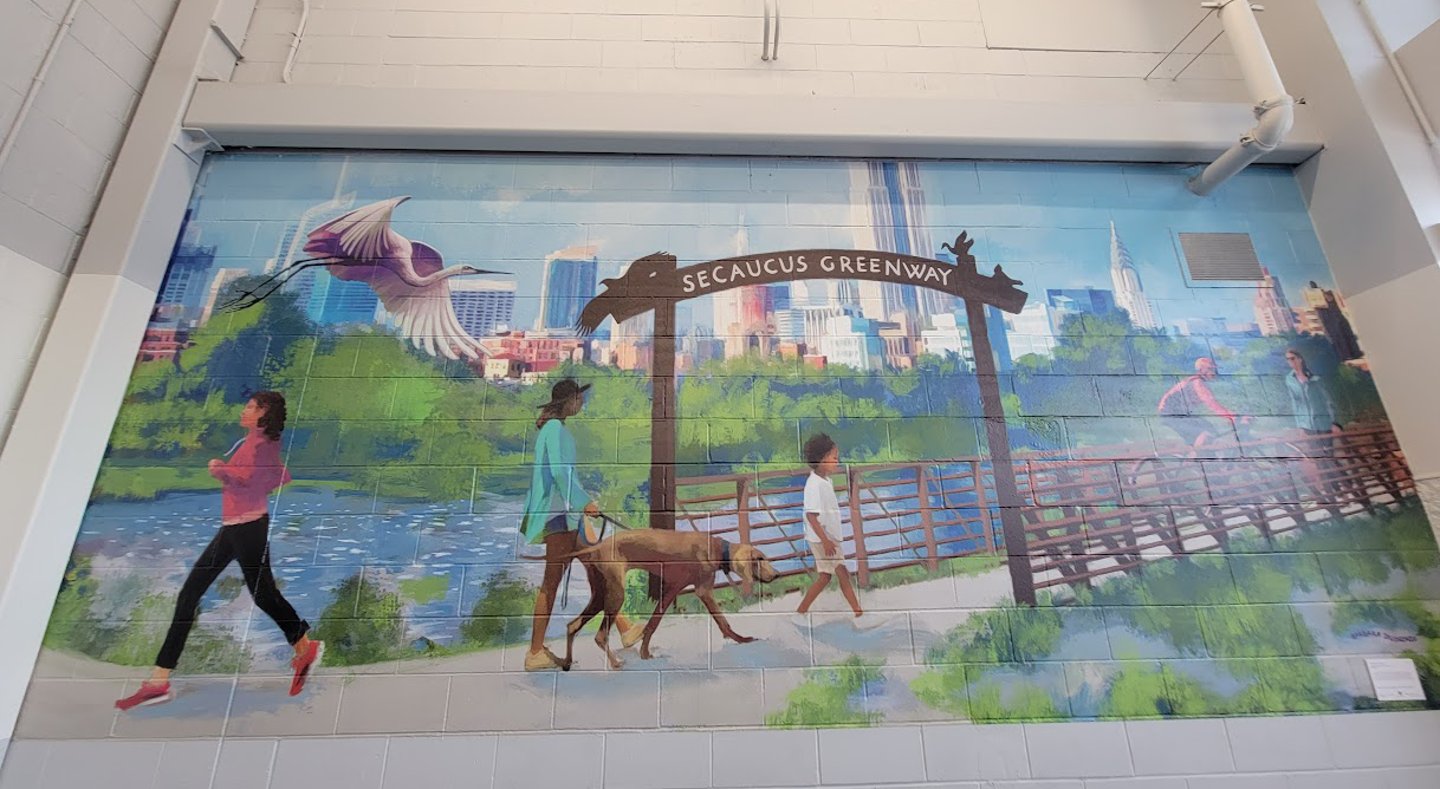 Walmart Secaucus Supercenter Mural Main Image