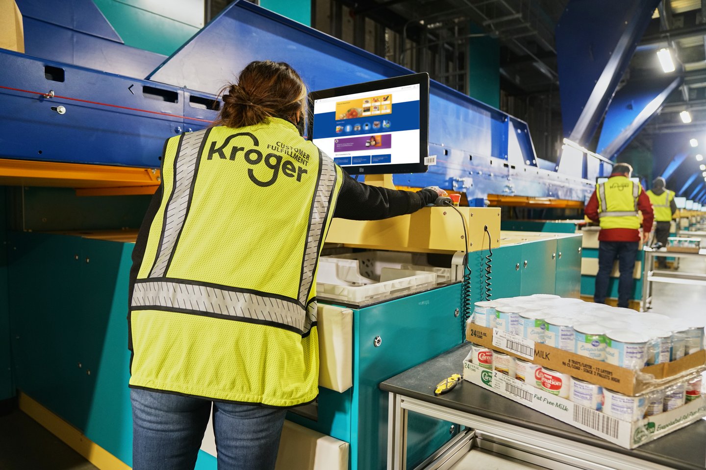 Kroger Ocado fulfillment center 