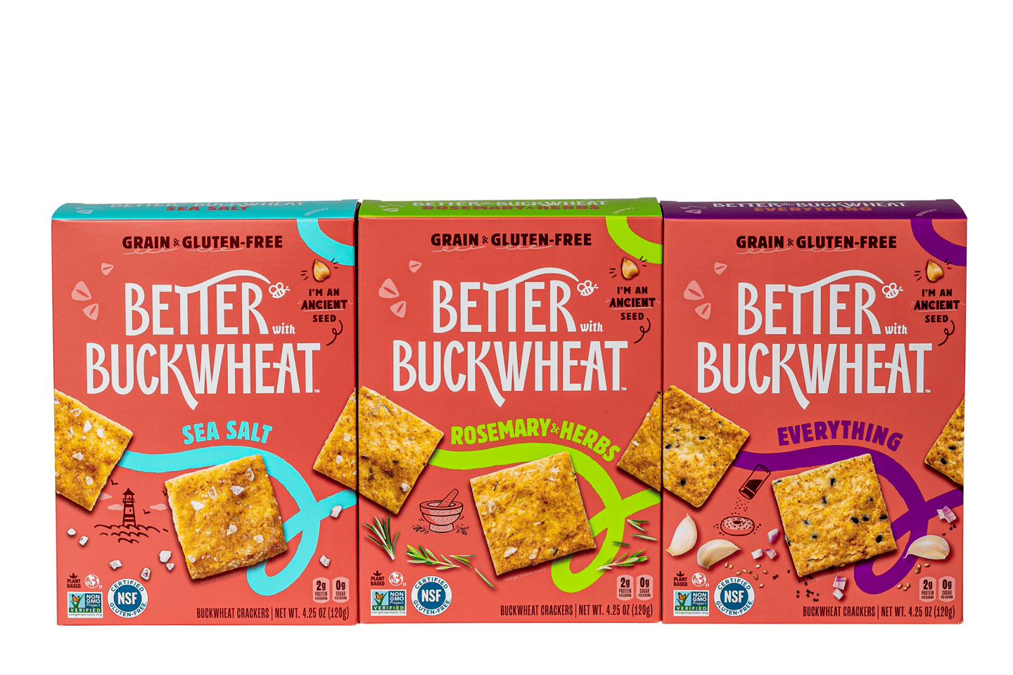 Better With Buckwheat Crackers Main Image