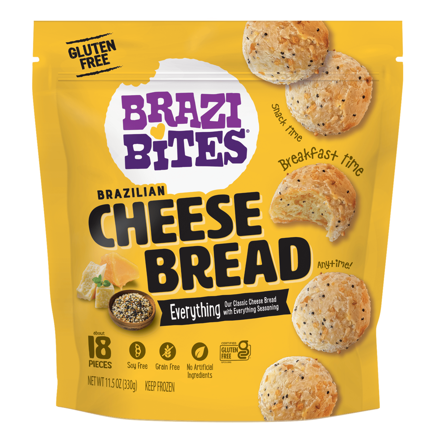 Brazi Bites Everything Brazilian Cheese Bread