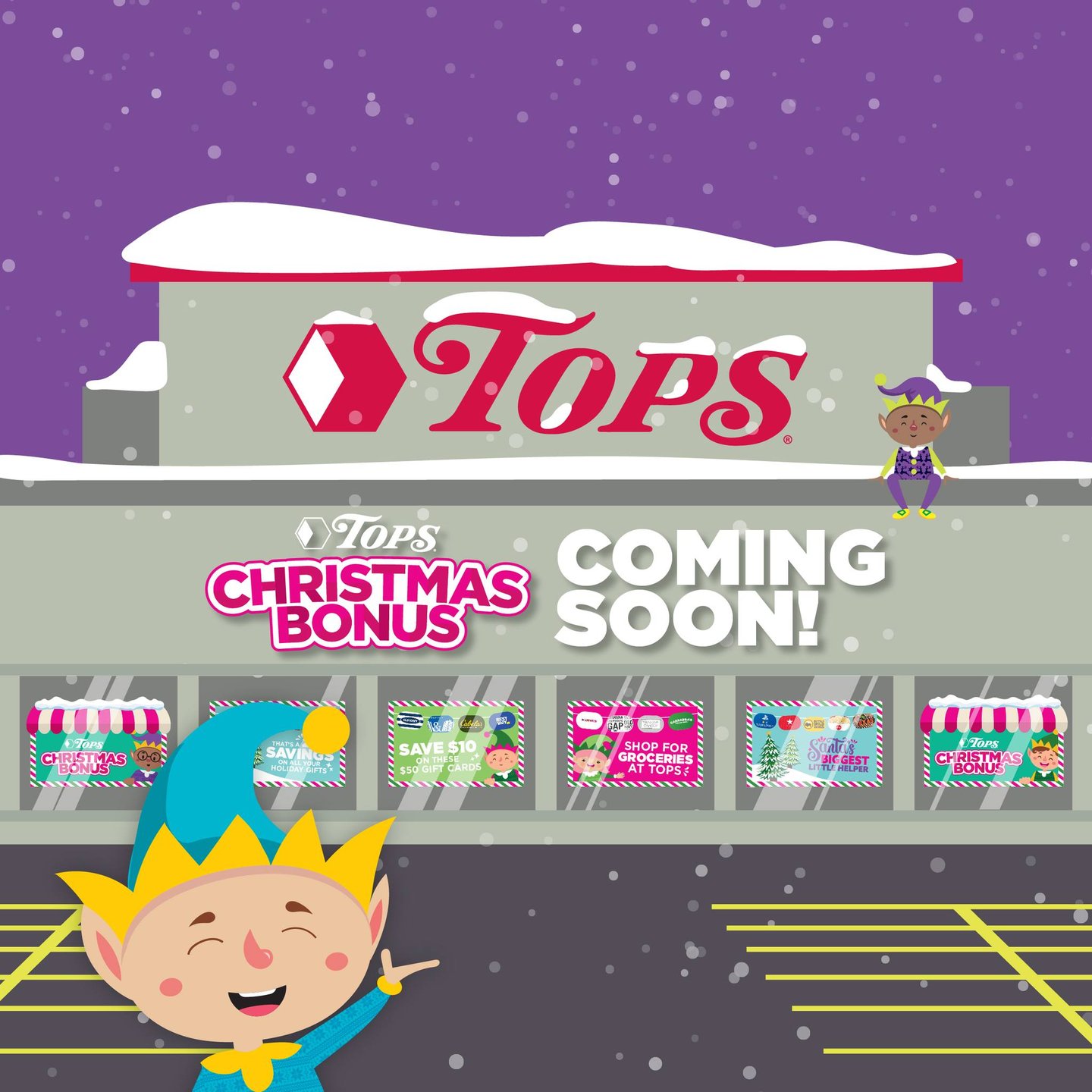 Tops Christmas Bonus Main Image