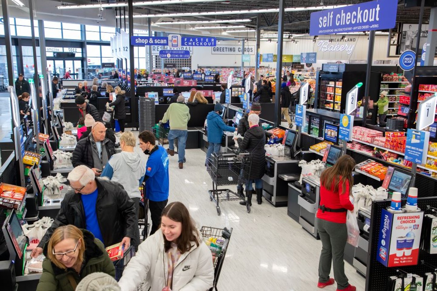 Meijer's self-checkout