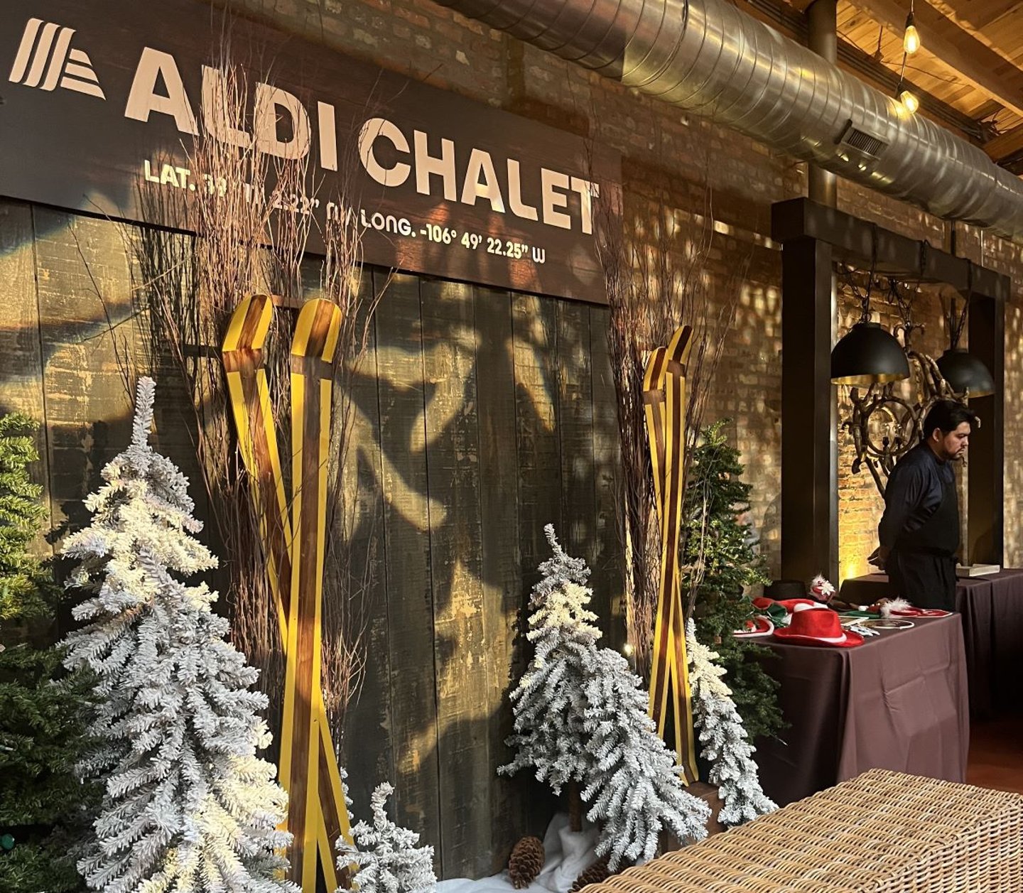 Aldi chalet photo