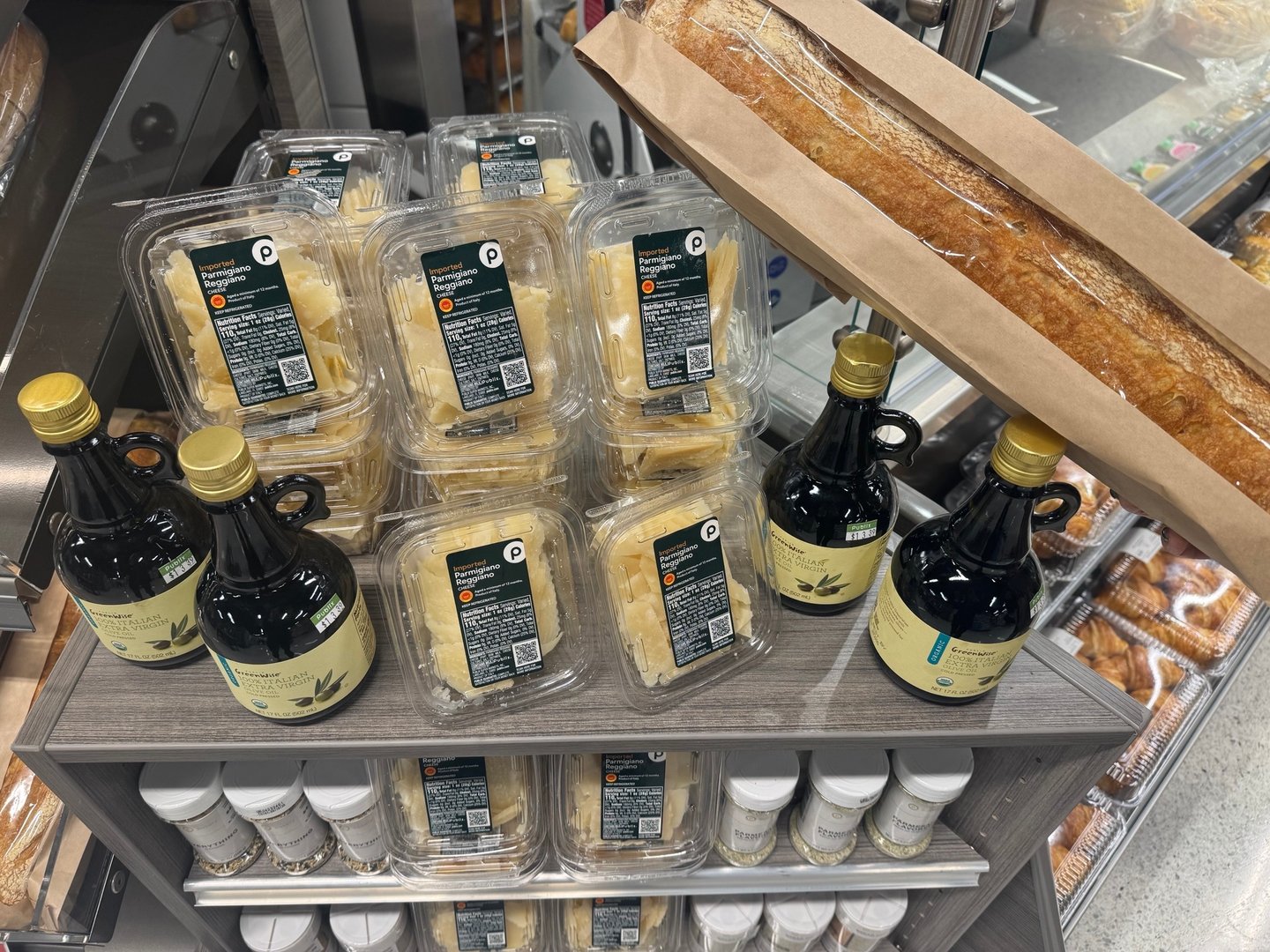 Publix wine and cheese