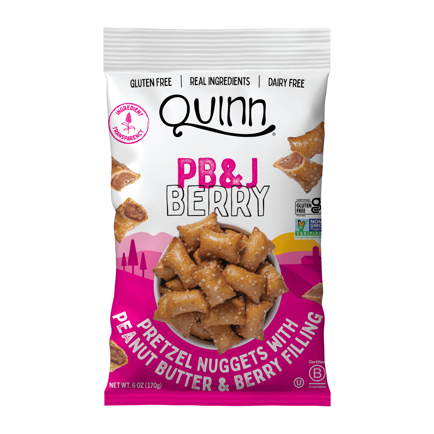 Quinn PB&J Berry Pretzel Nuggets Main Image