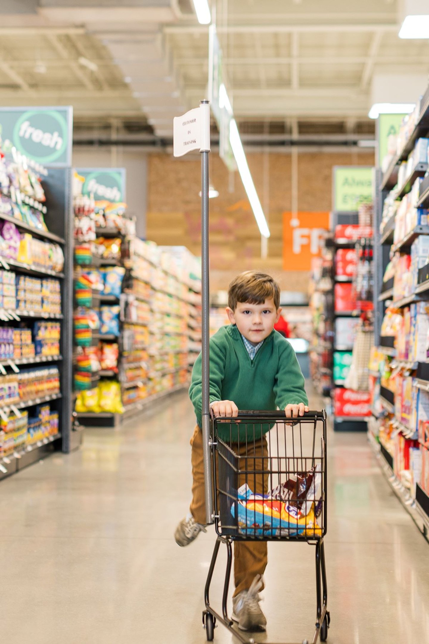 FreshTake young shopper