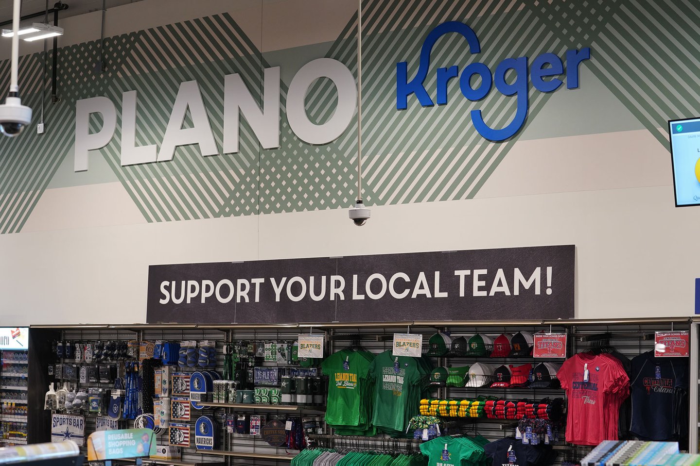 Kroger Marketplace Plano Texas Grand Opening Plano Sign Carousel