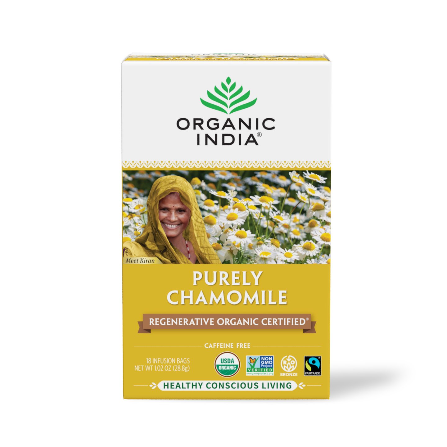 Organic India Purely Chamomile Main Image