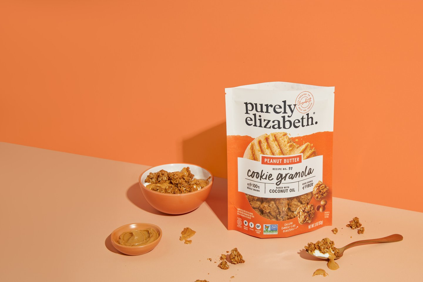 Purely Elizabeth Peanut Butter Cookie Granola Main Image