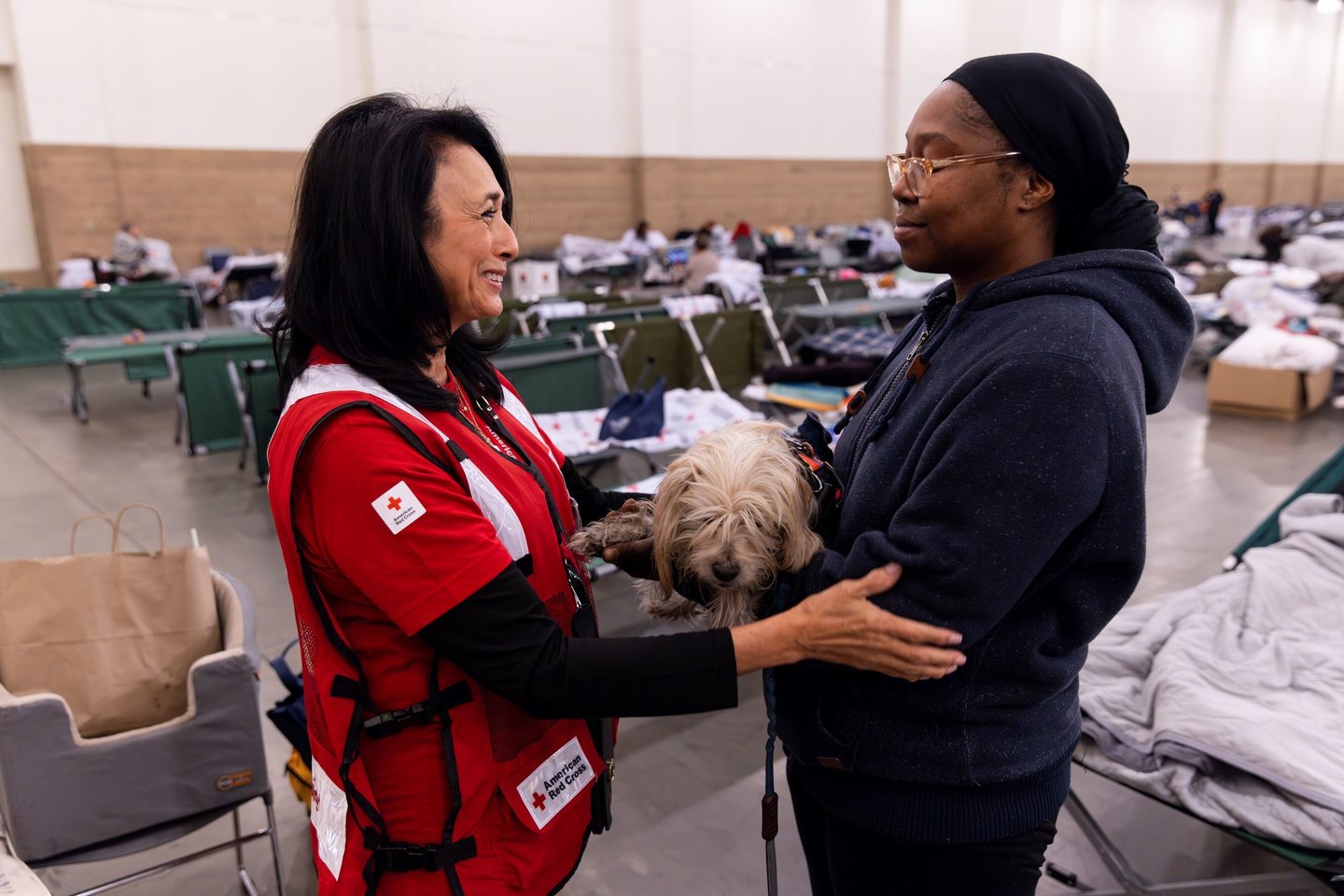 Red Cross wildfire support