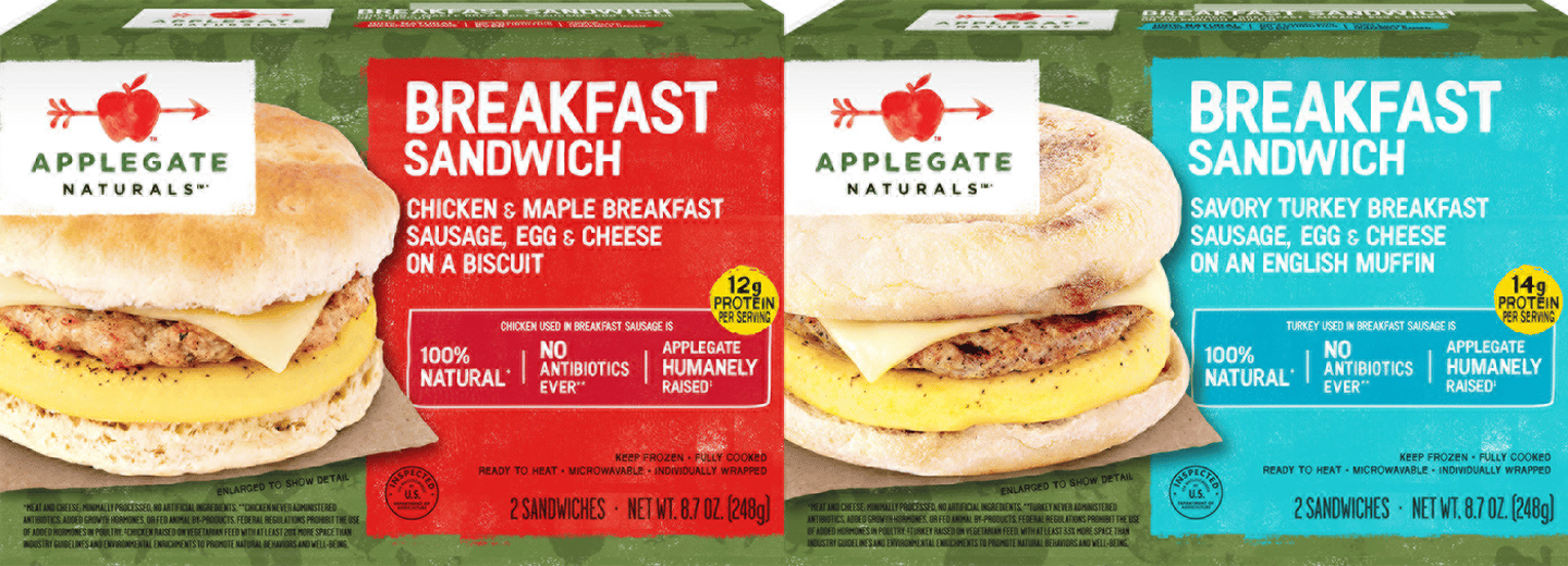 Applegate Naturals Breakfast Sandwiches Main Image