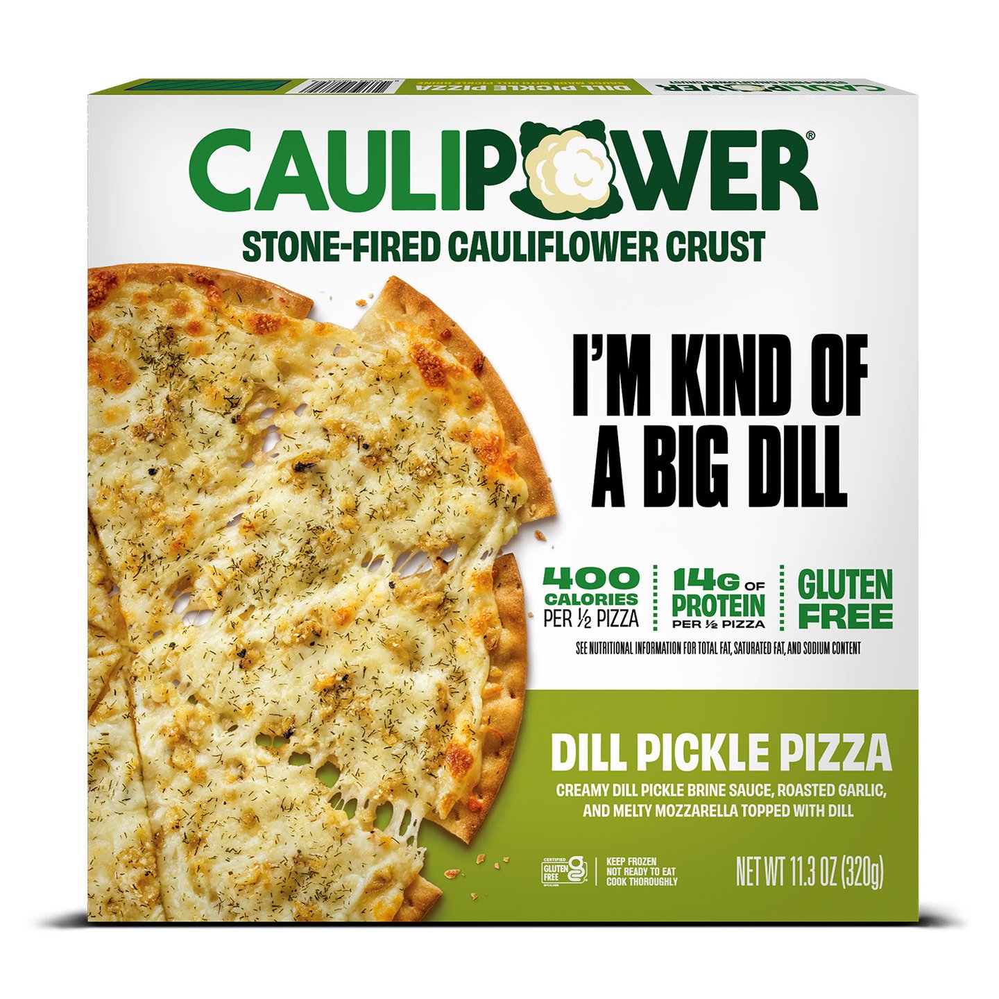 Cauliflower Dill Pickle Pizza Main Image