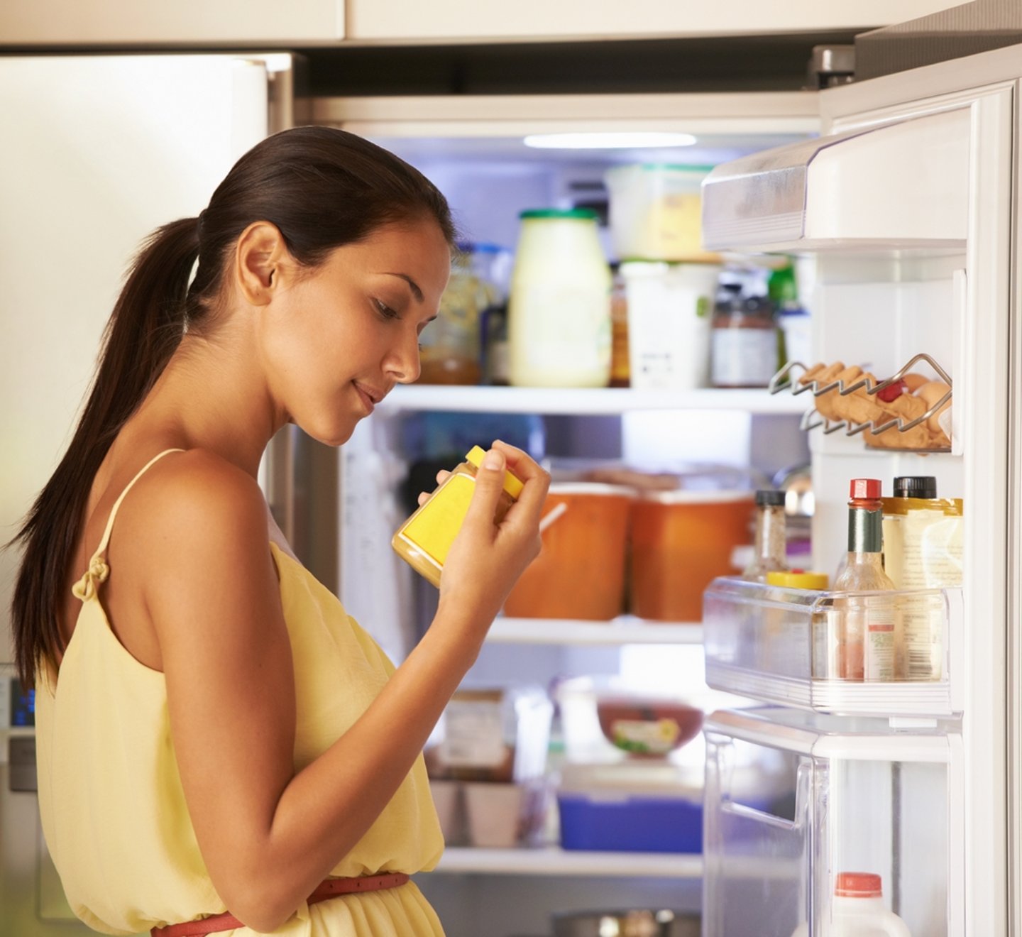 Checking Date Label by Fridge Main Image