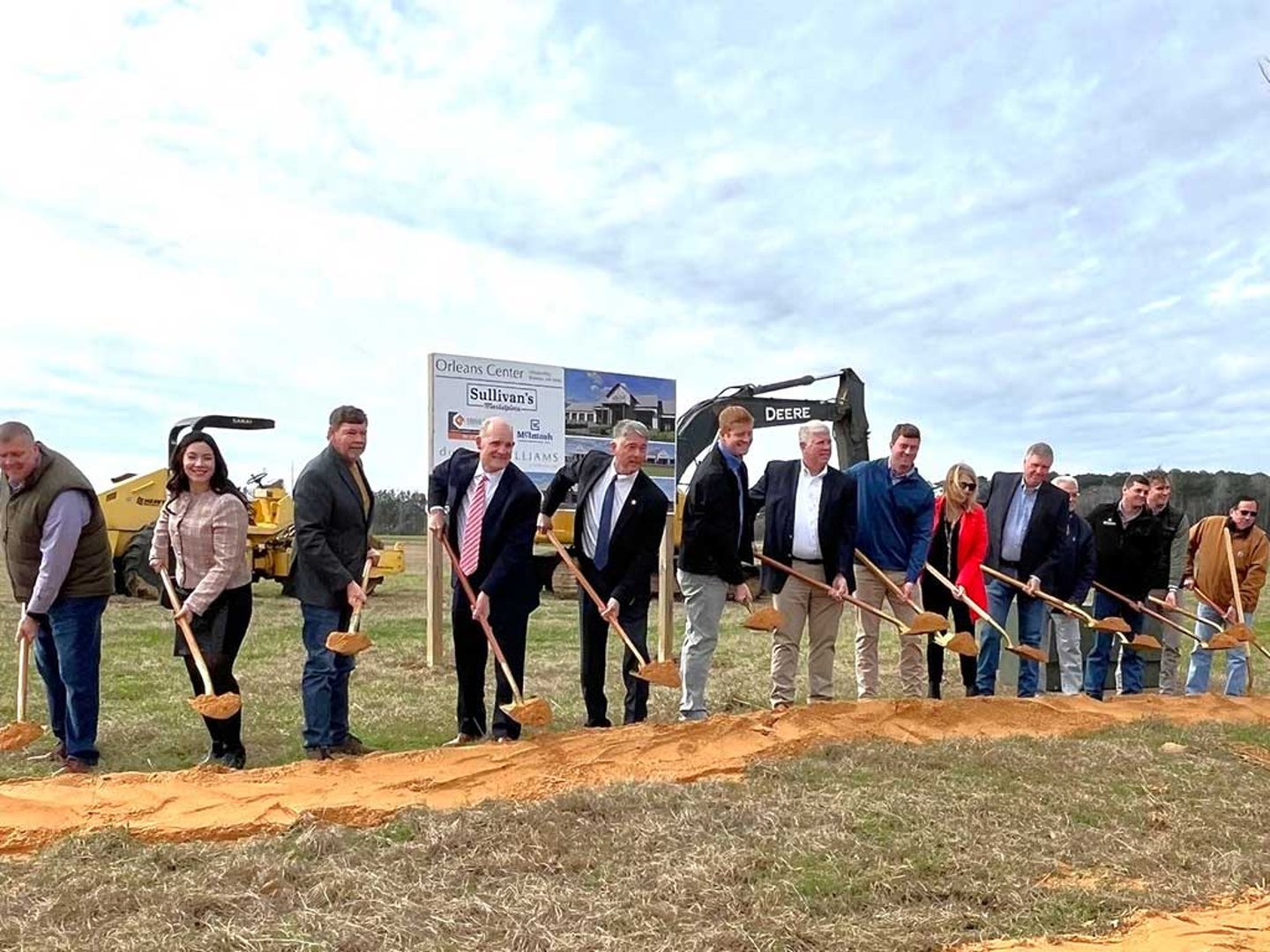 Groundbreaking of new Sullivans