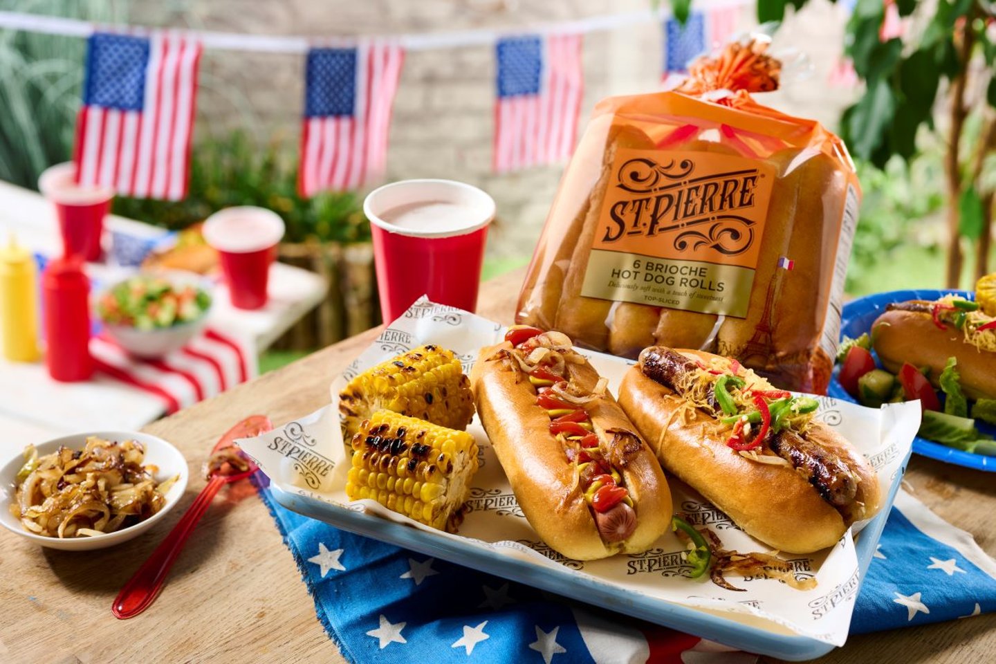 St Pierre Hot Dog Rolls
