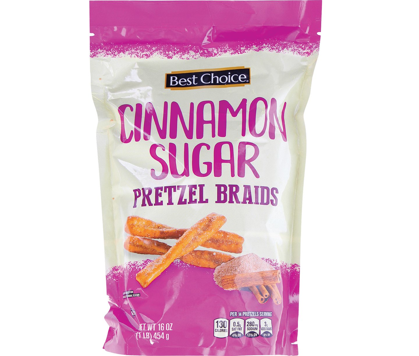 Best Choice Cinnamon Sugar Pretzel Braids