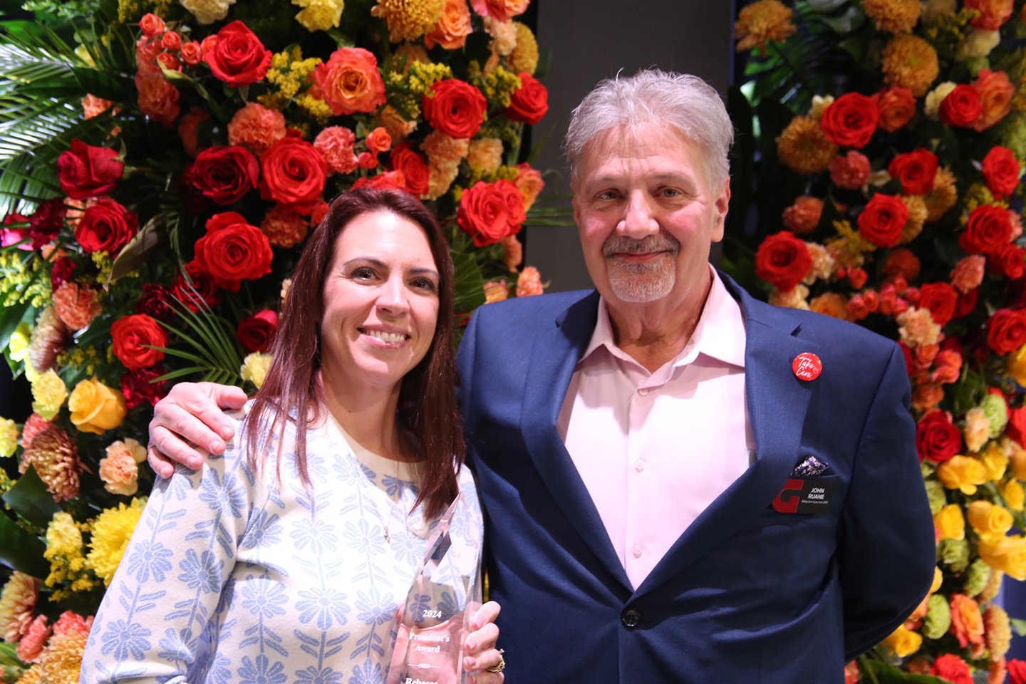 The Giant Co. President John Ruane President's Award Chief Merchant Rebecca Lupfer Main Image