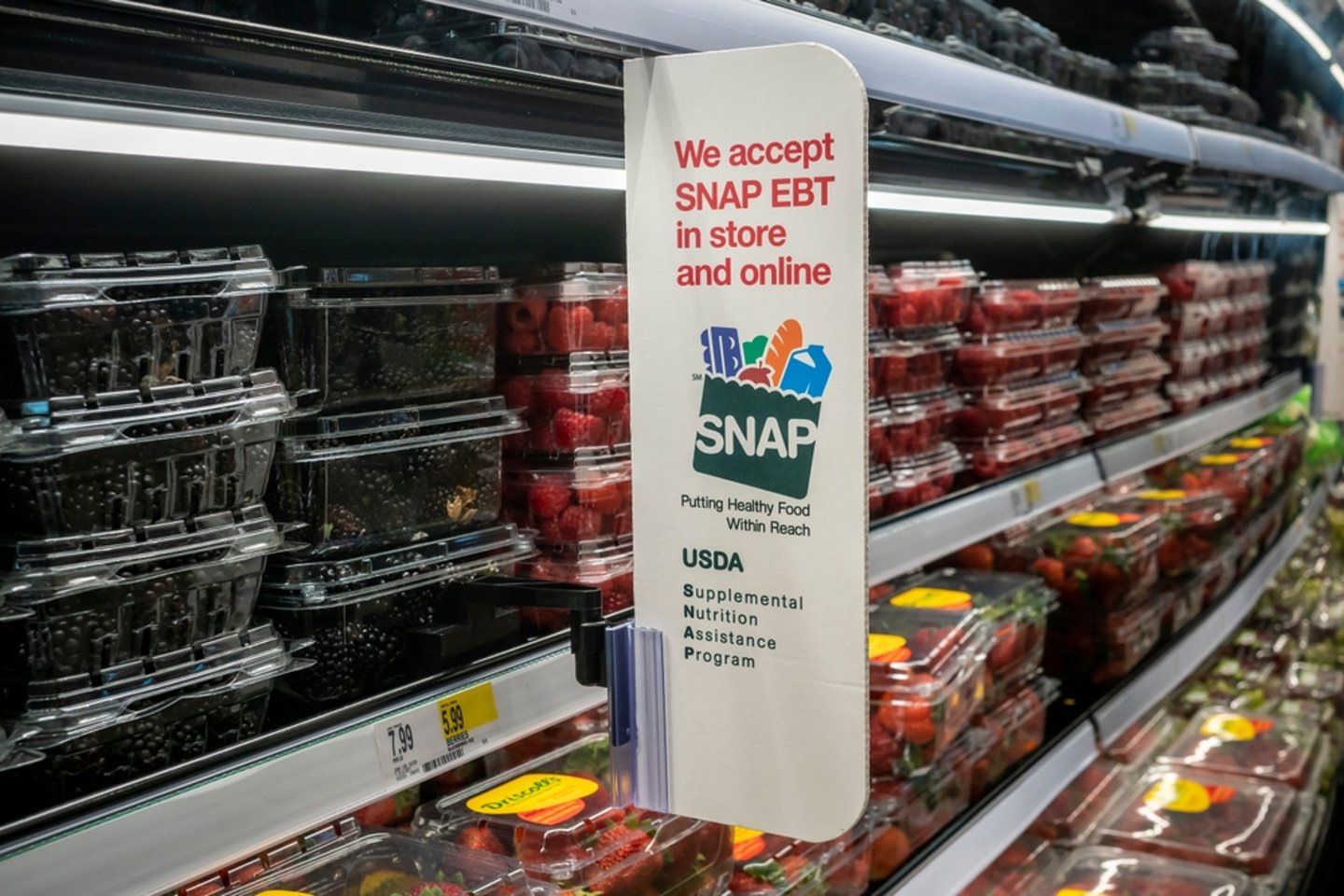 SNAP Sign Produce Section Main Image