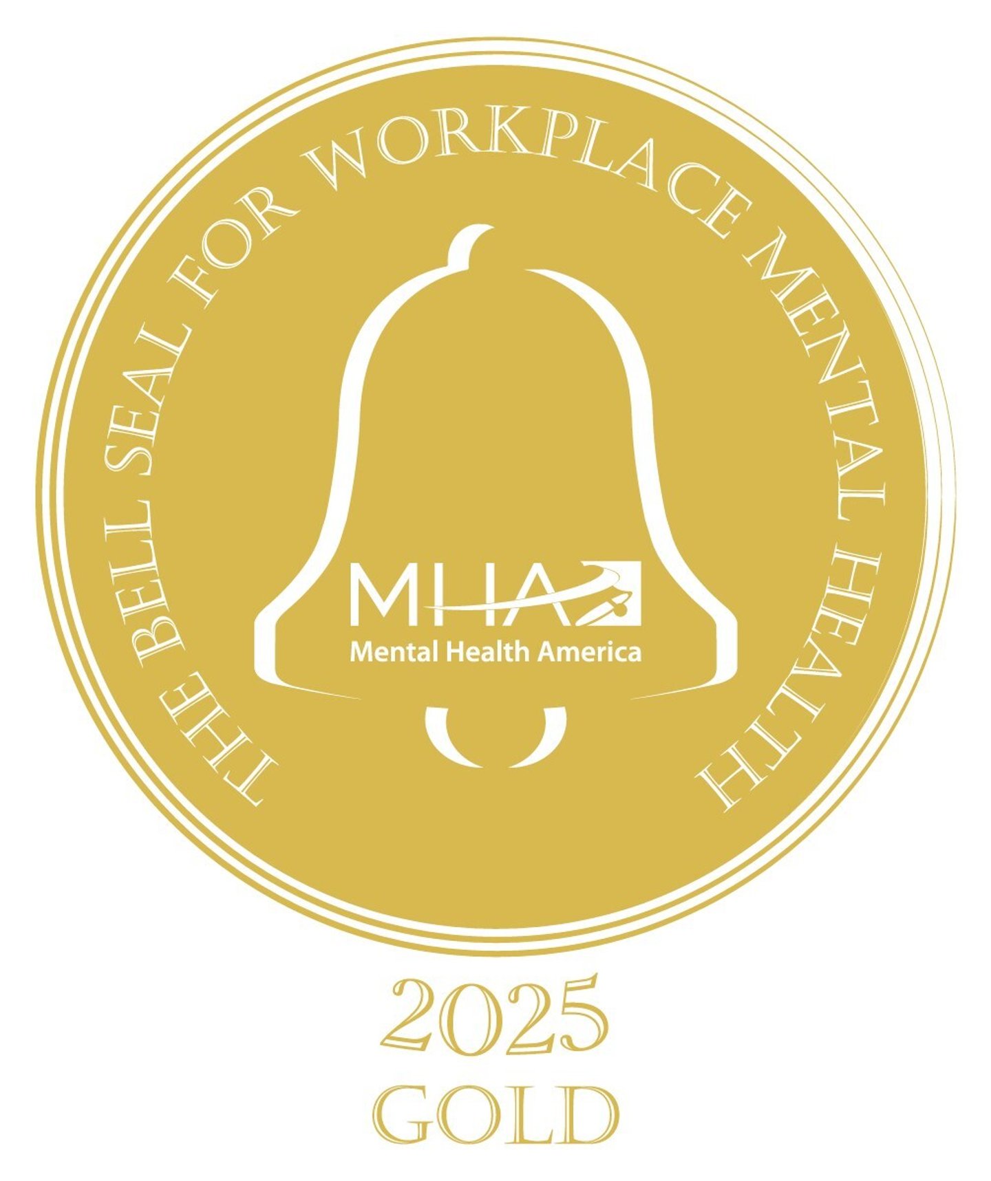 MHA 2025 Gold Bell Seal Main Image
