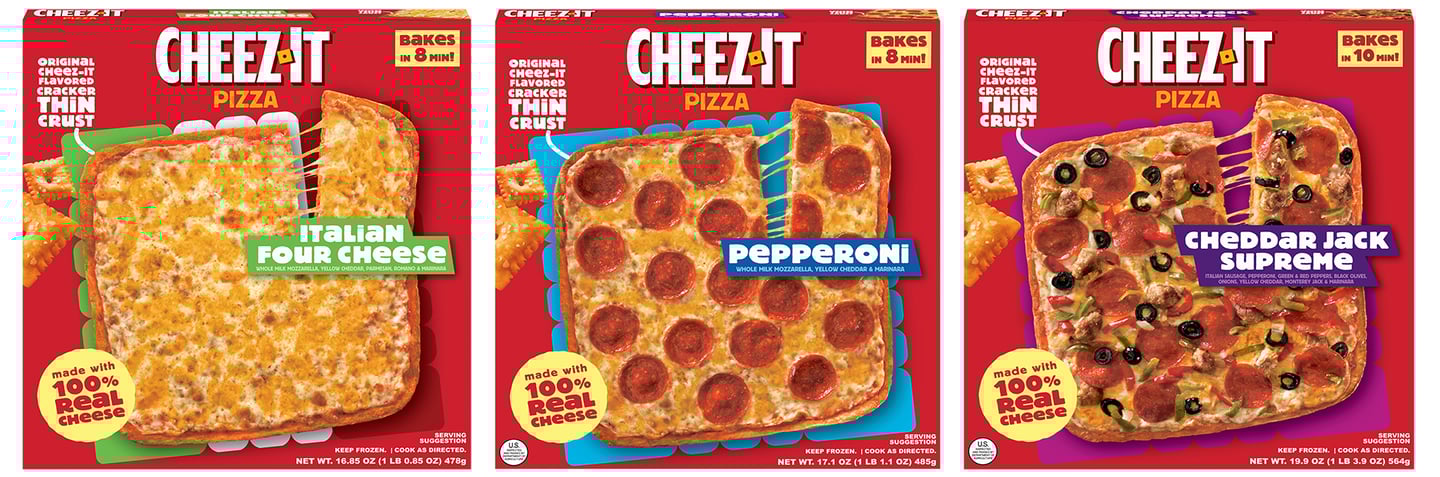 Cheez-It Frozen Pizzas Main Image