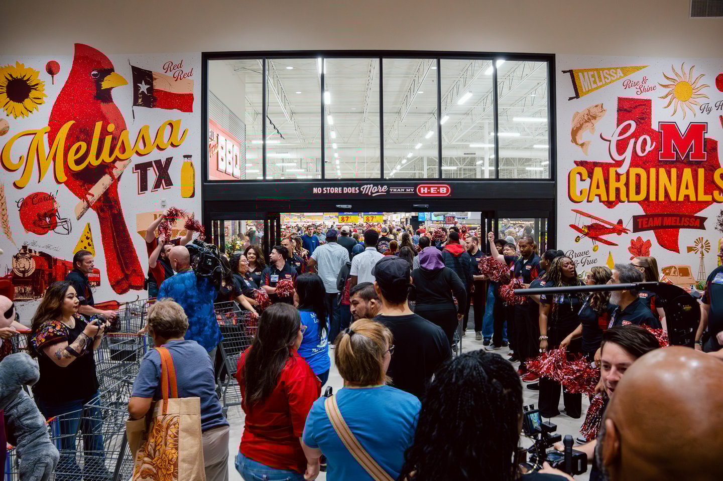 Melissa HEB opening
