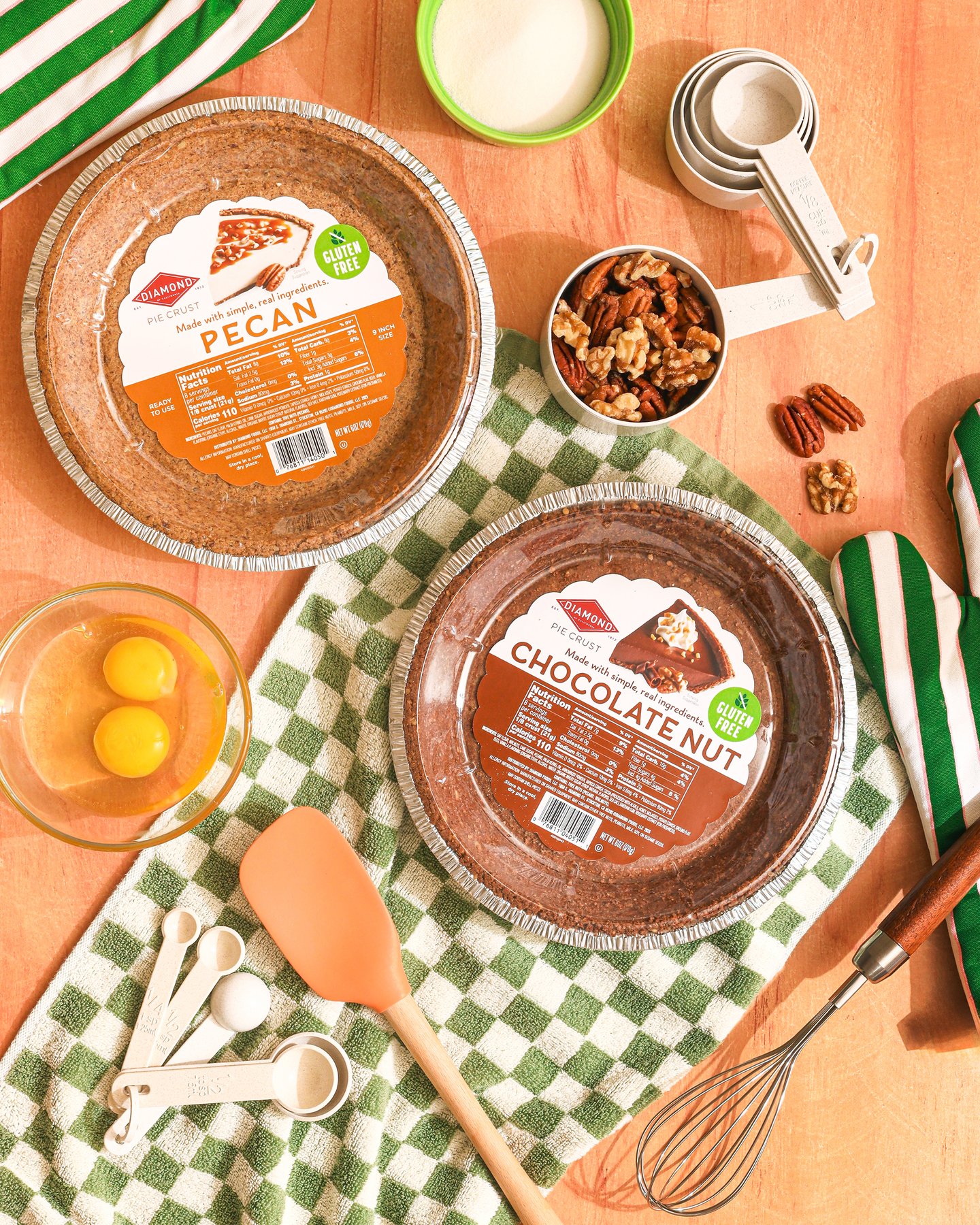 Diamond of California Gluten-Free Pie Crusts Main Image