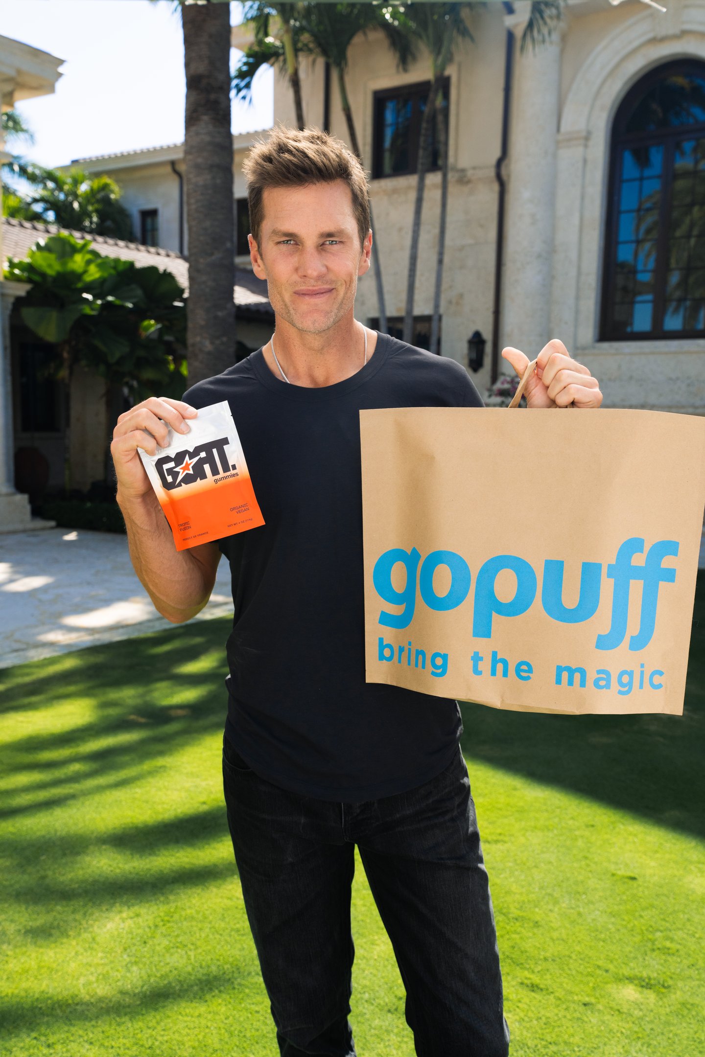 Gopuff GOAT Gummies Tom Brady Main Image
