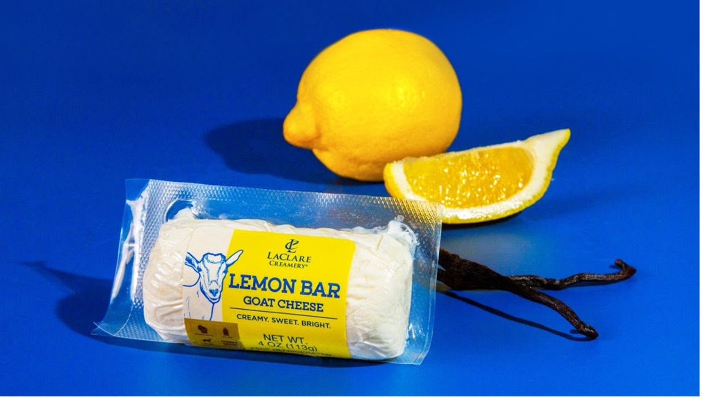LeClare Lemon Bar Goat Cheese Main Image