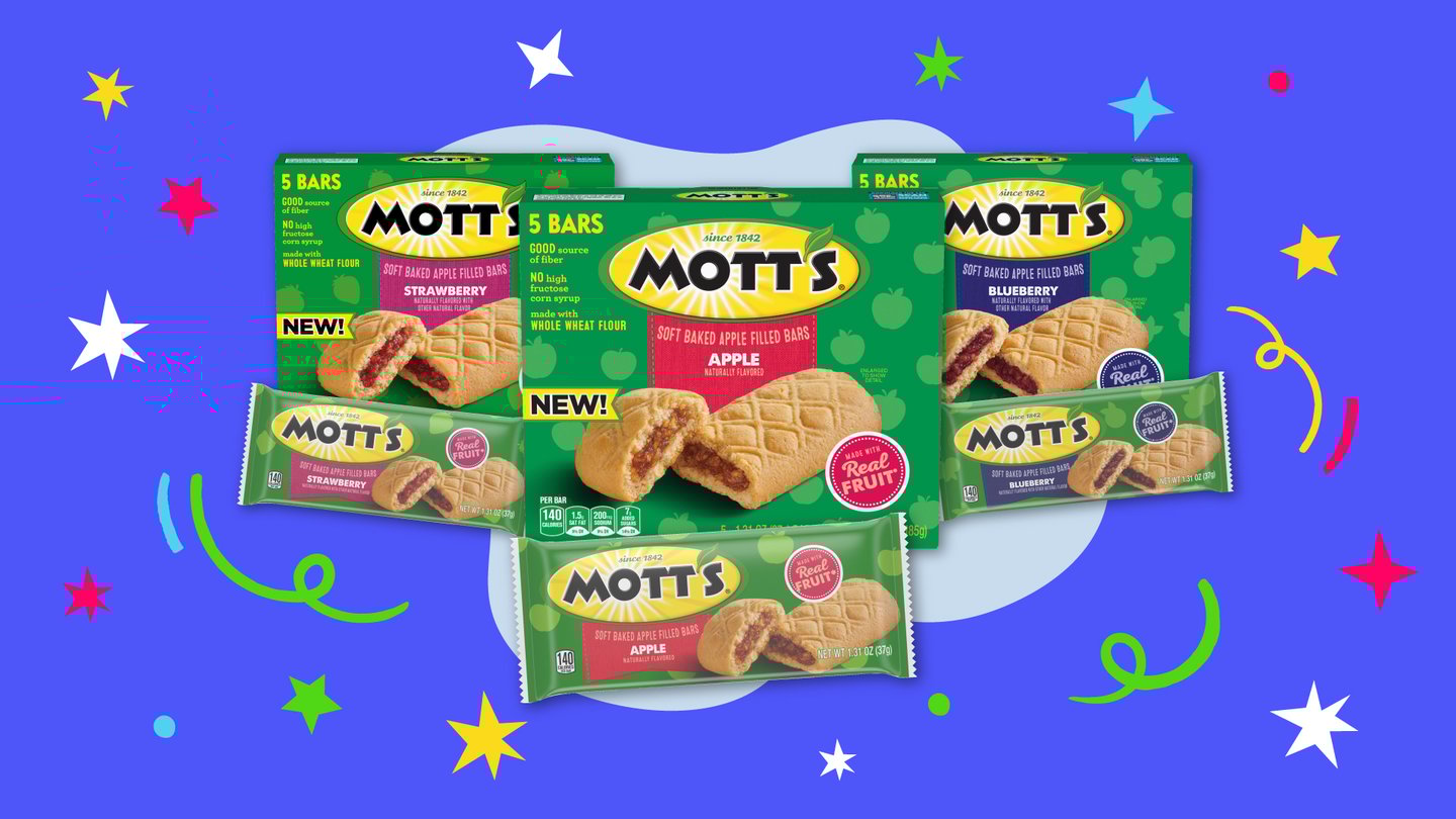 Mott's Apple Filled Bars Main Image