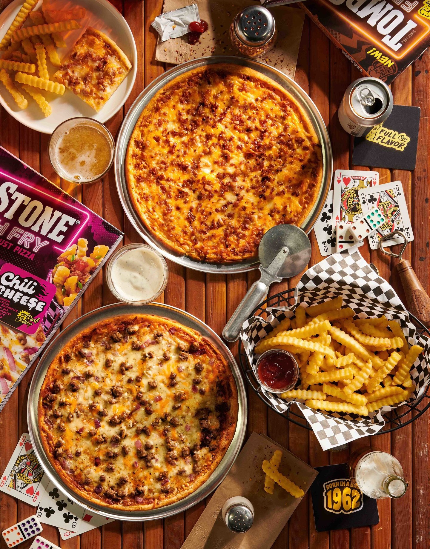 Tombstone French Fry Style Crust Pizza Main Image
