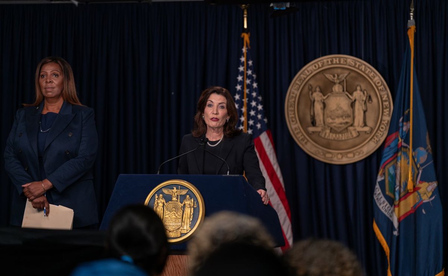N.Y. Governor Kathy Hochul