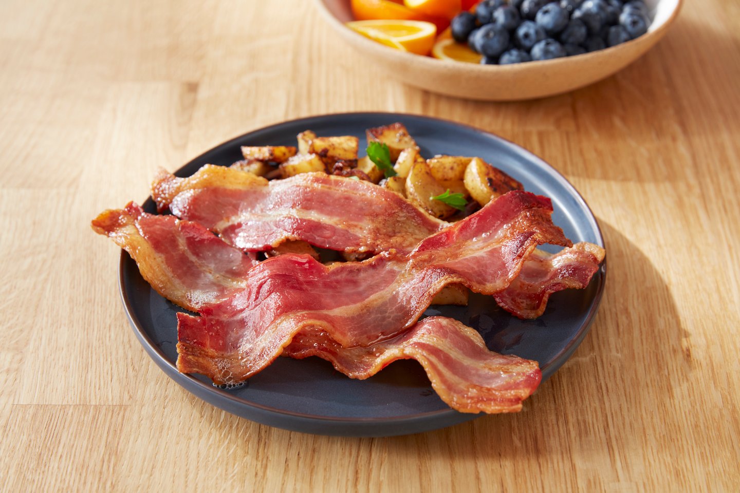 Prairie Fresh Bacon Plated Bacon Main Image