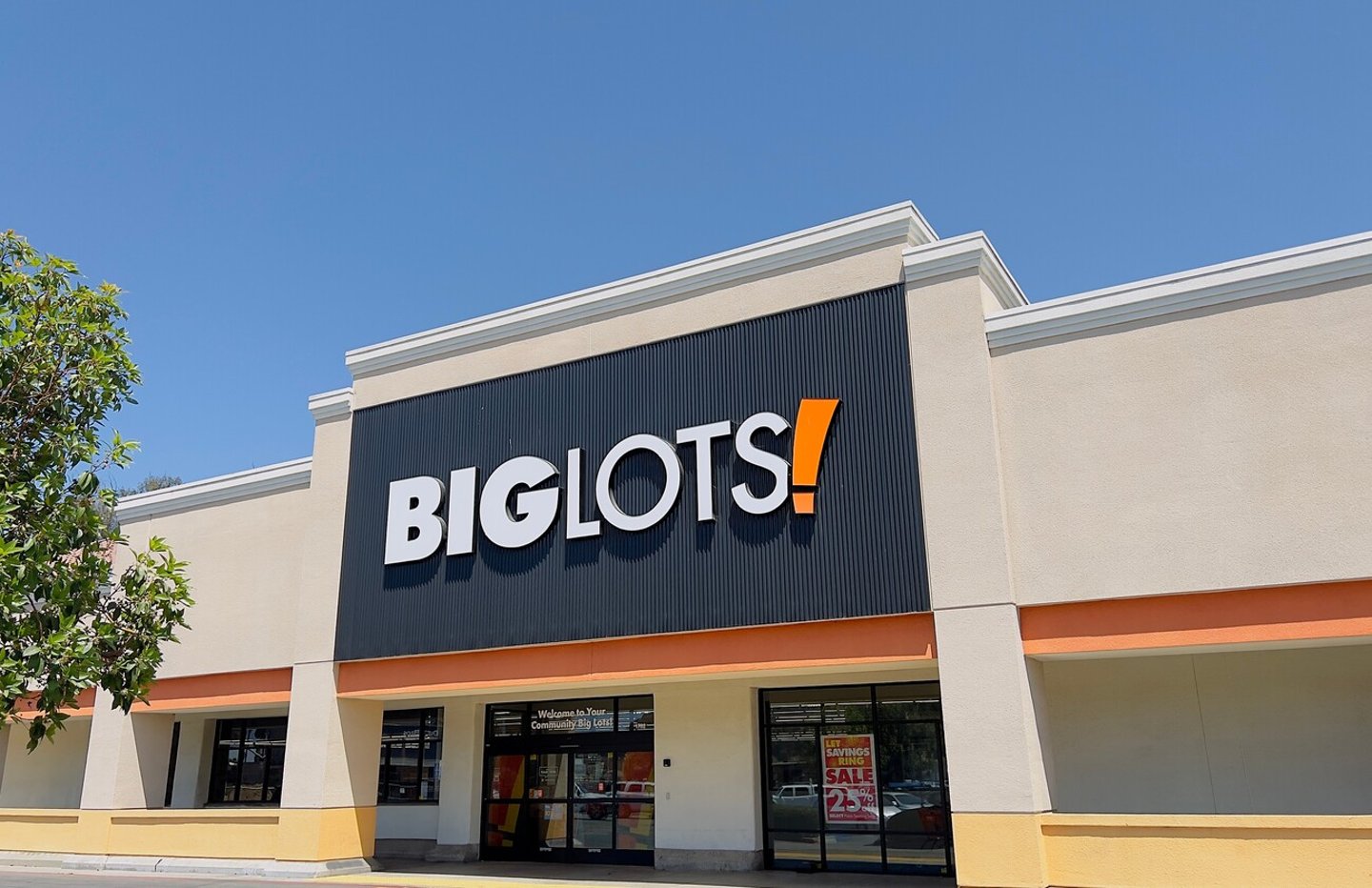 San Diego, CA - July 2, 2022: Big Lots store front on a warm morning.; Shutterstock ID 2175901905